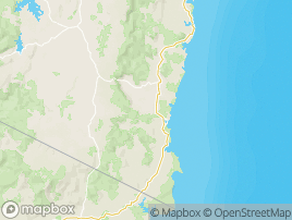 Map of Bega Valley area