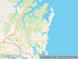 Map of Northern Beaches area