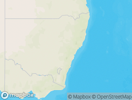 Map of New South Wales area