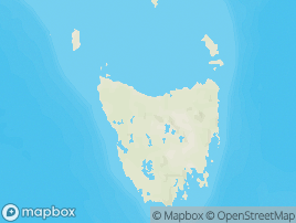 Map of Tasmania area