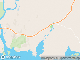 Map of North Arm Cove area