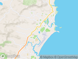 Map of Coffs Harbour area