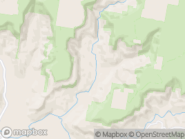 Map of Upper Kangaroo Valley area