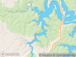 Map of Berowra Waters area