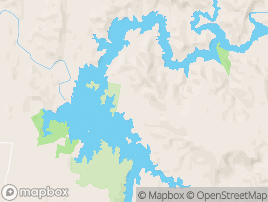 Map of Lake Burrendong area