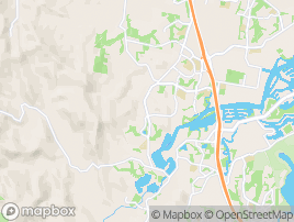 Map of Upper Coomera area