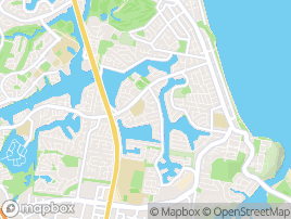 Map of Burleigh Waters area