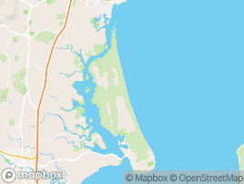 Map of Bribie Island area