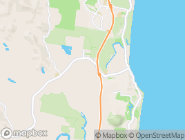 Map of Coolum Beach area