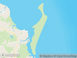 Map of Fraser Island area