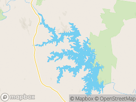 Map of Lake Monduran area