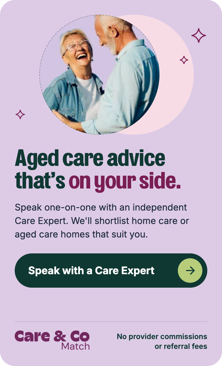 Speak with a care expert
