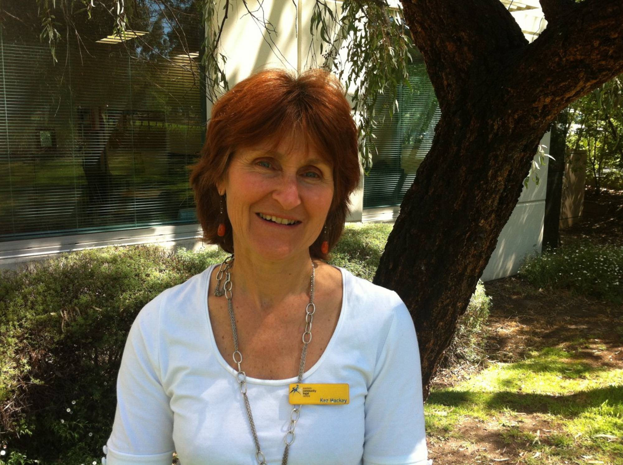 <p>Kaz Mackay, Eastern Community Legal Centre elder abuse prevention coordinator, says the issue of elder abuse has remained hidden for too long.</p>
