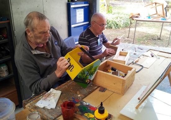 <p>Villa Maria Catholic Homes' Men's Sheds is an 'anchor' for more men who are able to forge lifelong friendships.</p>
