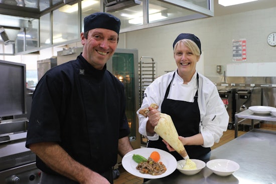<p>Victorian aged care provider, Lyndoch Living, had two chefs – Sue Hanson and Noel Middleton – selected to take part in the event.</p>
