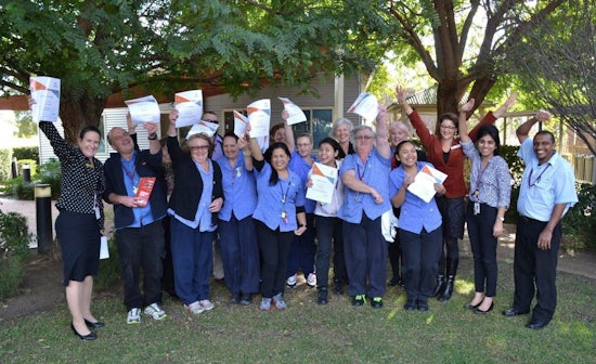 <p>Carers at Hall & Prior’s Tuohy Nursing Home and Hamersley Nursing Home graduated from the Wider Opportunities for Work program.</p>
