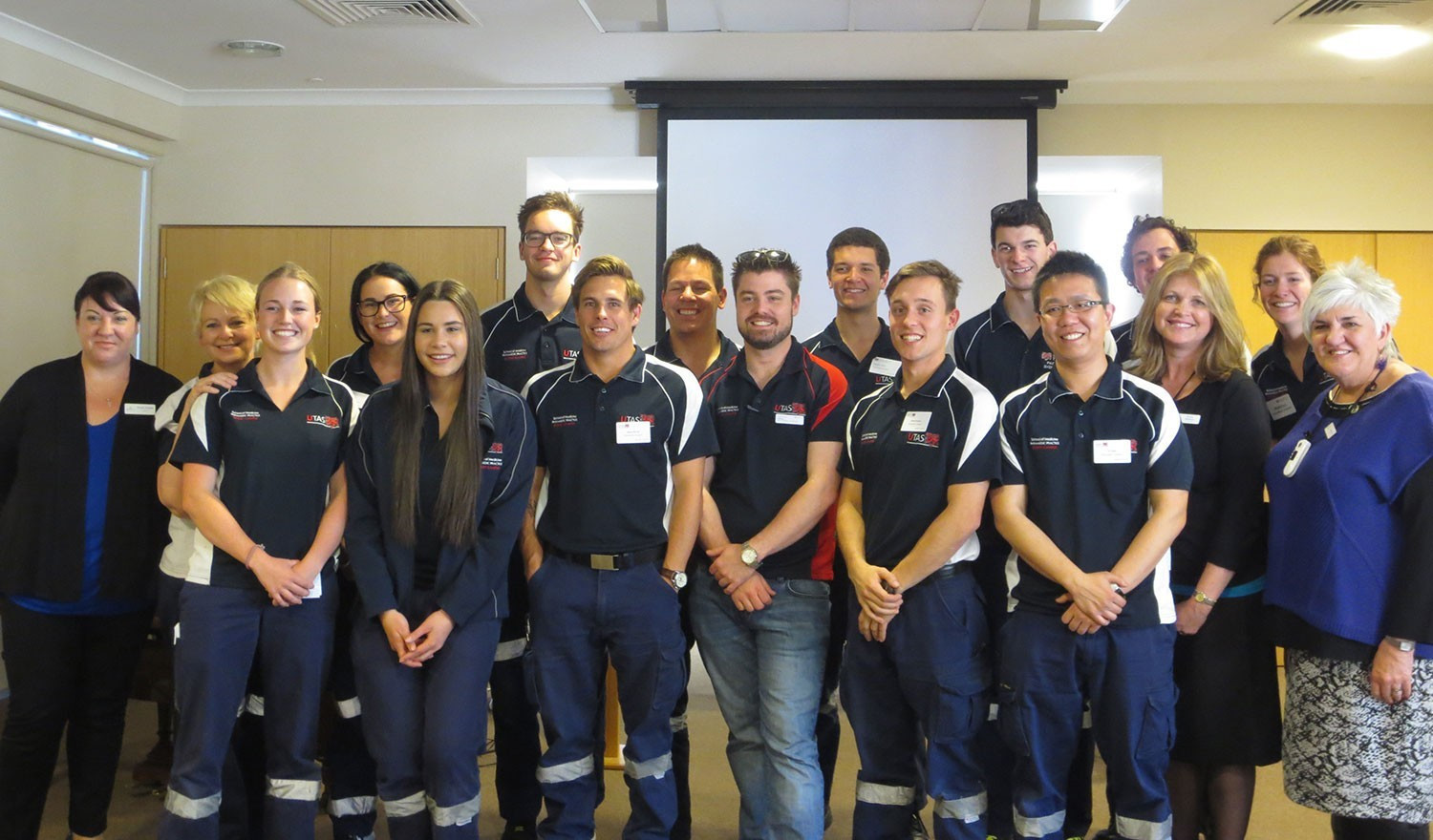 <p>Final year paramedic students at BaptistCare Shalom Centre, Macquarie Park</p>

