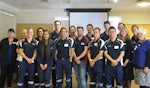 Final year paramedic students at BaptistCare Shalom Centre, Macquarie Park