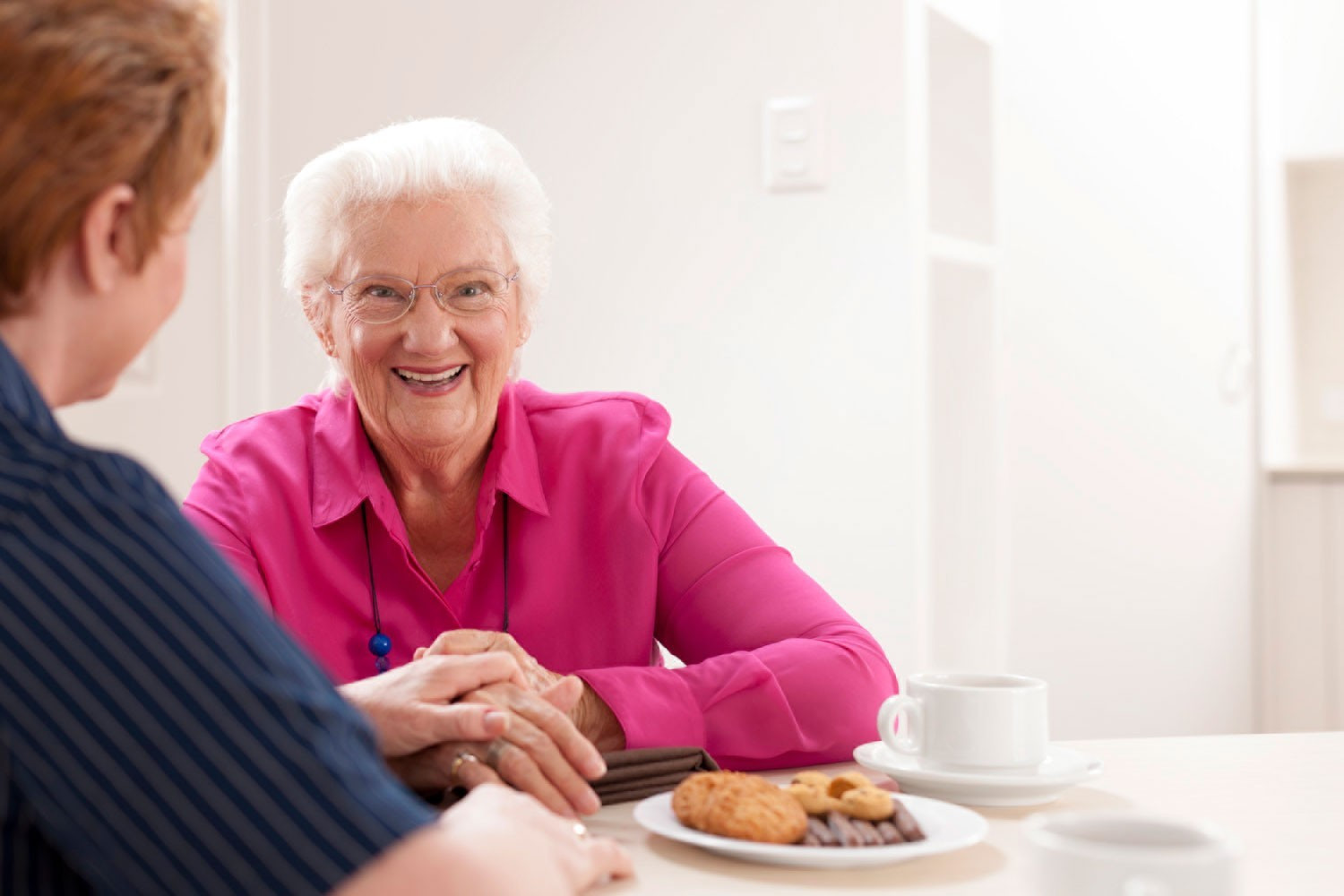 <p>Day respite guests receive morning and afternoon tea and a chef-prepared lunch</p>
