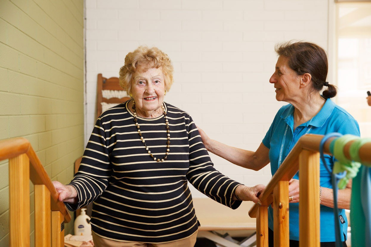 <p>Lorna Deverill says attending weekly gym classes has been her salvation.</p>
