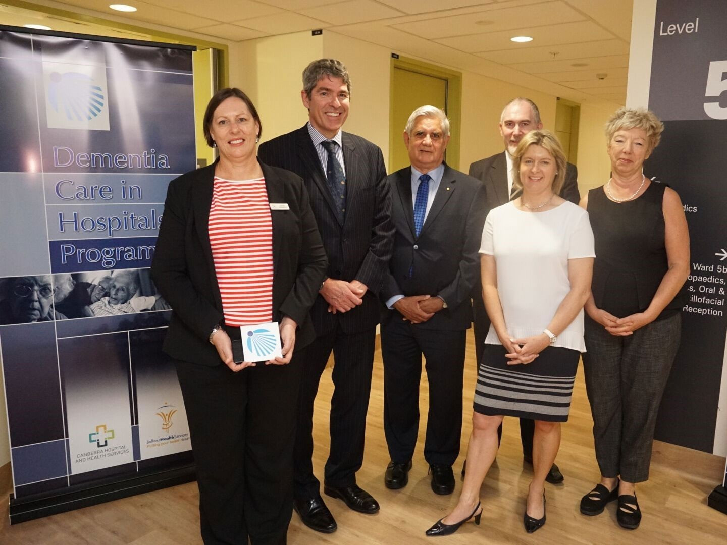 <p>Marking Alzheimer’s Australia’s national endorsement of the Cognitive Impairment Identifier with a visit to Canberra Hospital</p>
