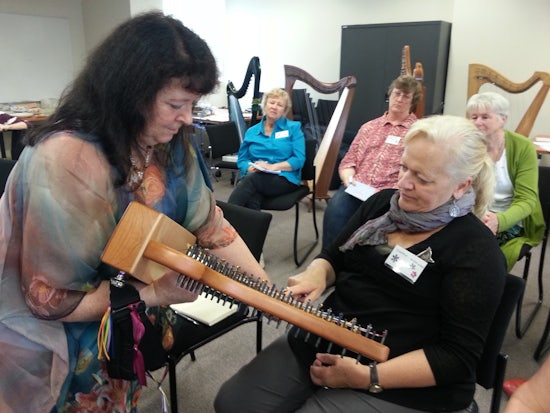 <p>Therapeutic harp sessions can play a powerful role in enhancing the lives of aged care residents.</p>
