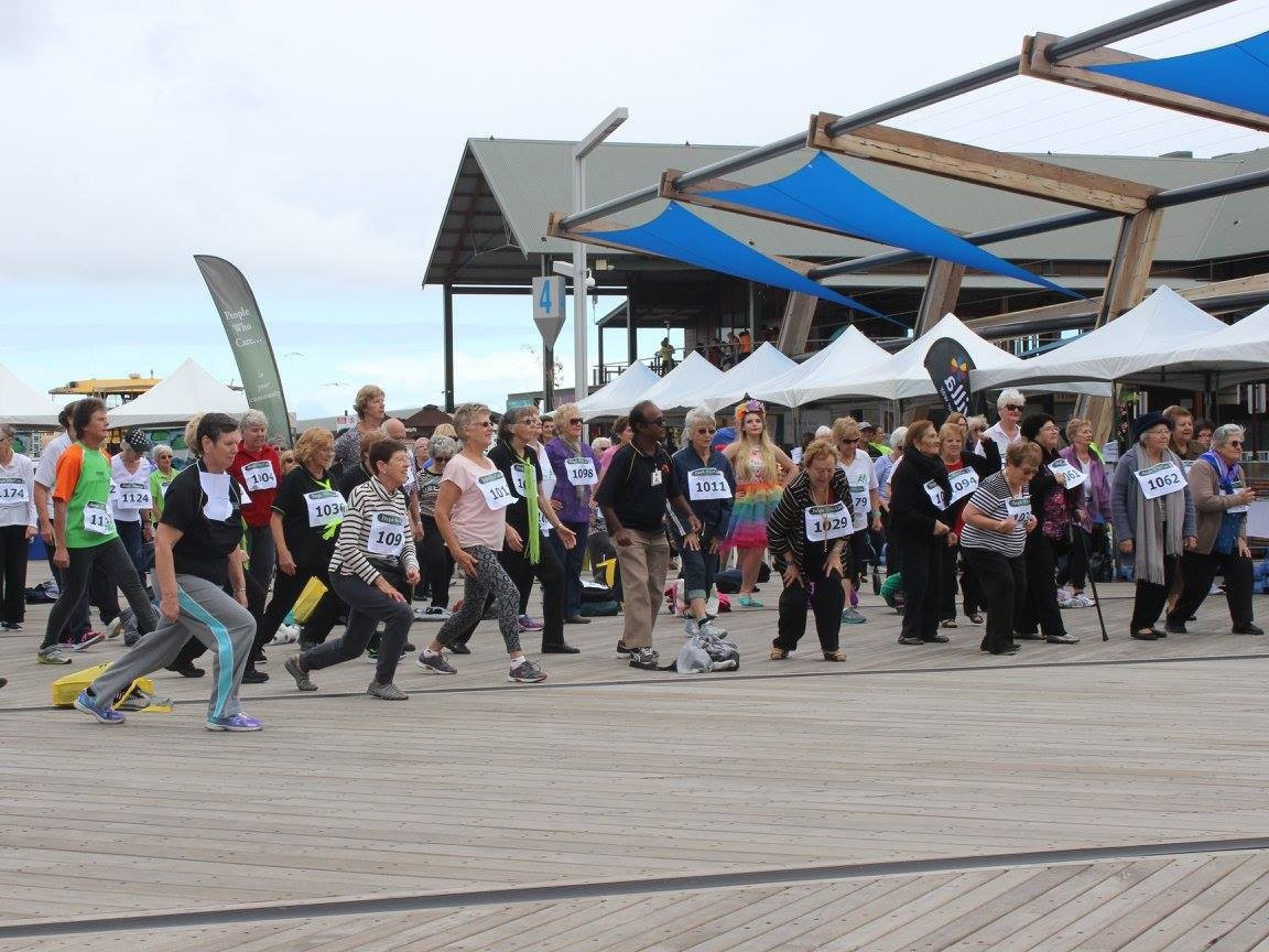 <p>147 participants smashed the unofficial Seniors Outdoor Fitness World Record in Perth recently.</p>
