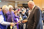 Governor-General Sir Peter Cosgrove at the oficiall opening of Oakfield Lodge in Mount Barker.