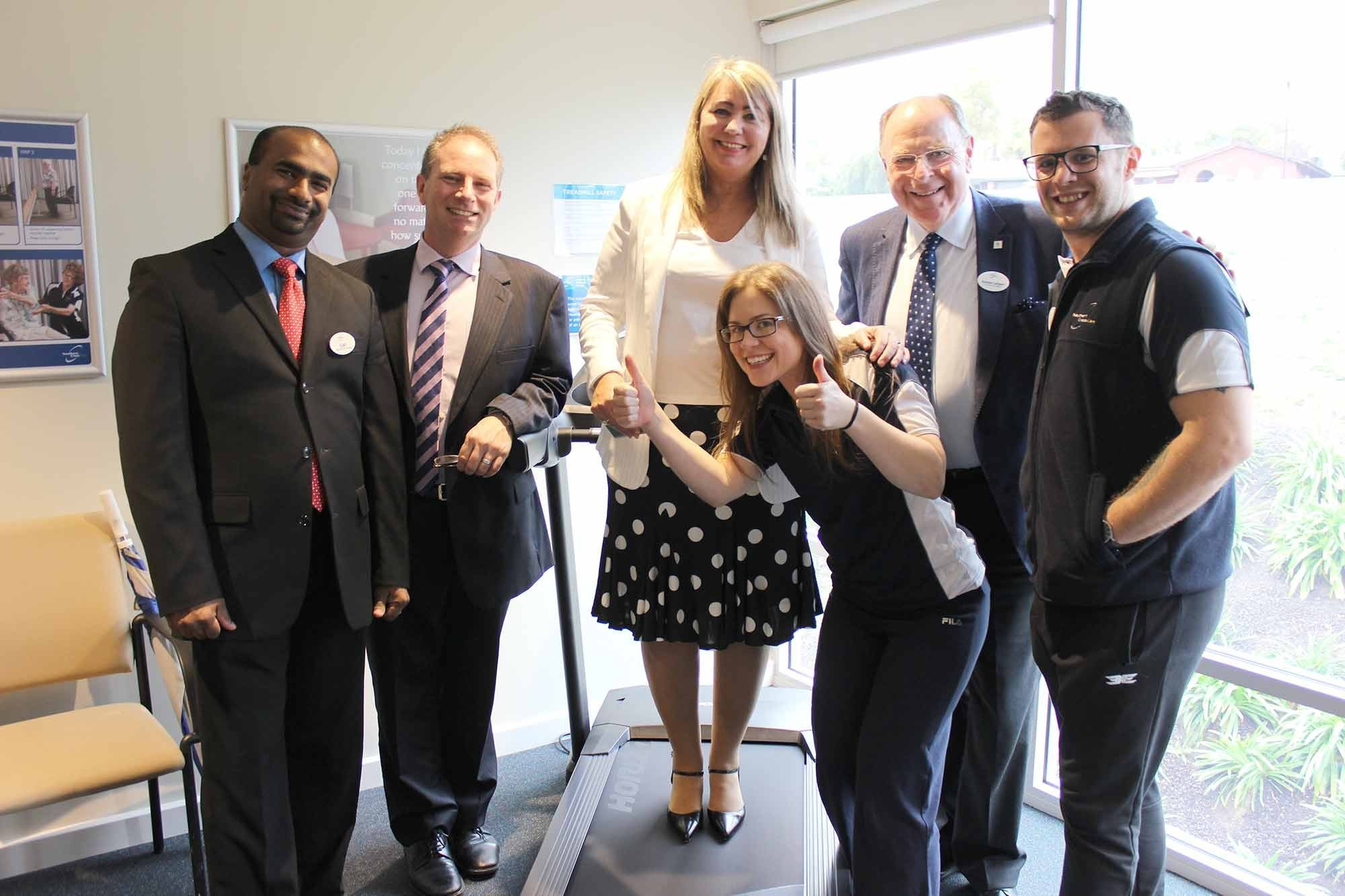 <p>Lijo Kurian, Antony Pivato, Jo Boylan, Andrew Larpent, Dan Miller and Kate Kameniar (front)</p>
