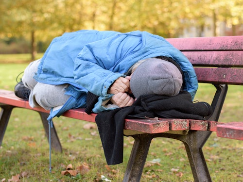 Link to National Homelessness Week suggests number of seniors on the streets is set to rise article