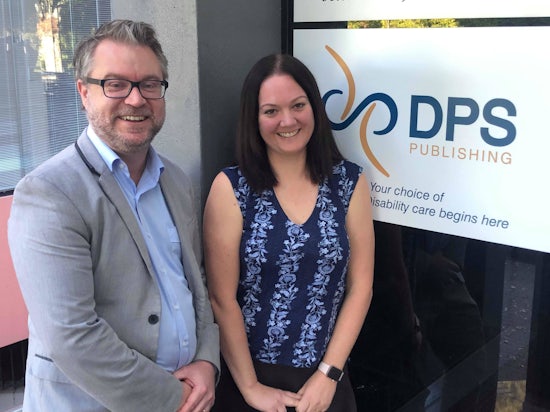 <p>Mark Ogden, Director of Strategic Partnerships with newly appointed Chief Executive Officer, Michelle Beech.</p>
