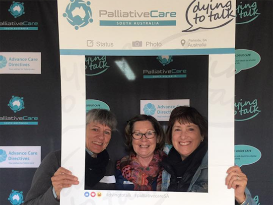 <p>Dying to Talk on the road for their recent Copper Coast Tour (Source: Palliative Care SA)</p>
