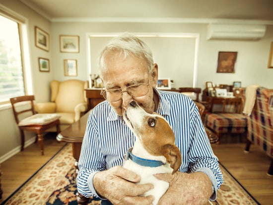 <p>Some aged care facilities are open to pets moving into care with their owners (Source: Freedom Aged Care)</p>
