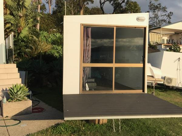 <p>David Curran’s mobile home units help older people stay close to family while at the same time maintaining their independence (Source: David Curran)</p>
