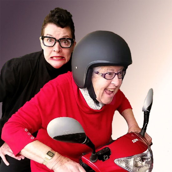 <p>Margaret Mayer and  Rachael Vincent perform ‘Death is Over-rated at the 2017 Adelaide Fringe</p>

