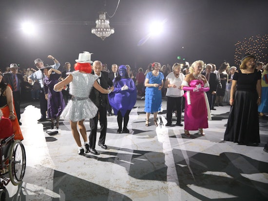 <p>Uniting residents, clients, family members and staff danced the night away at the organisation’s Annual Ball (Source: Uniting)</p>

