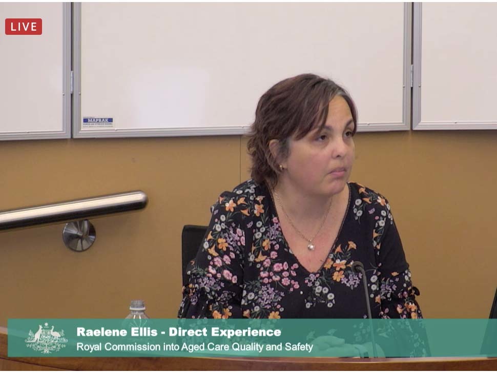 <p>Raelene Ellis shared her story as an informal carer to her 78 year old mother living with dementia </p>
