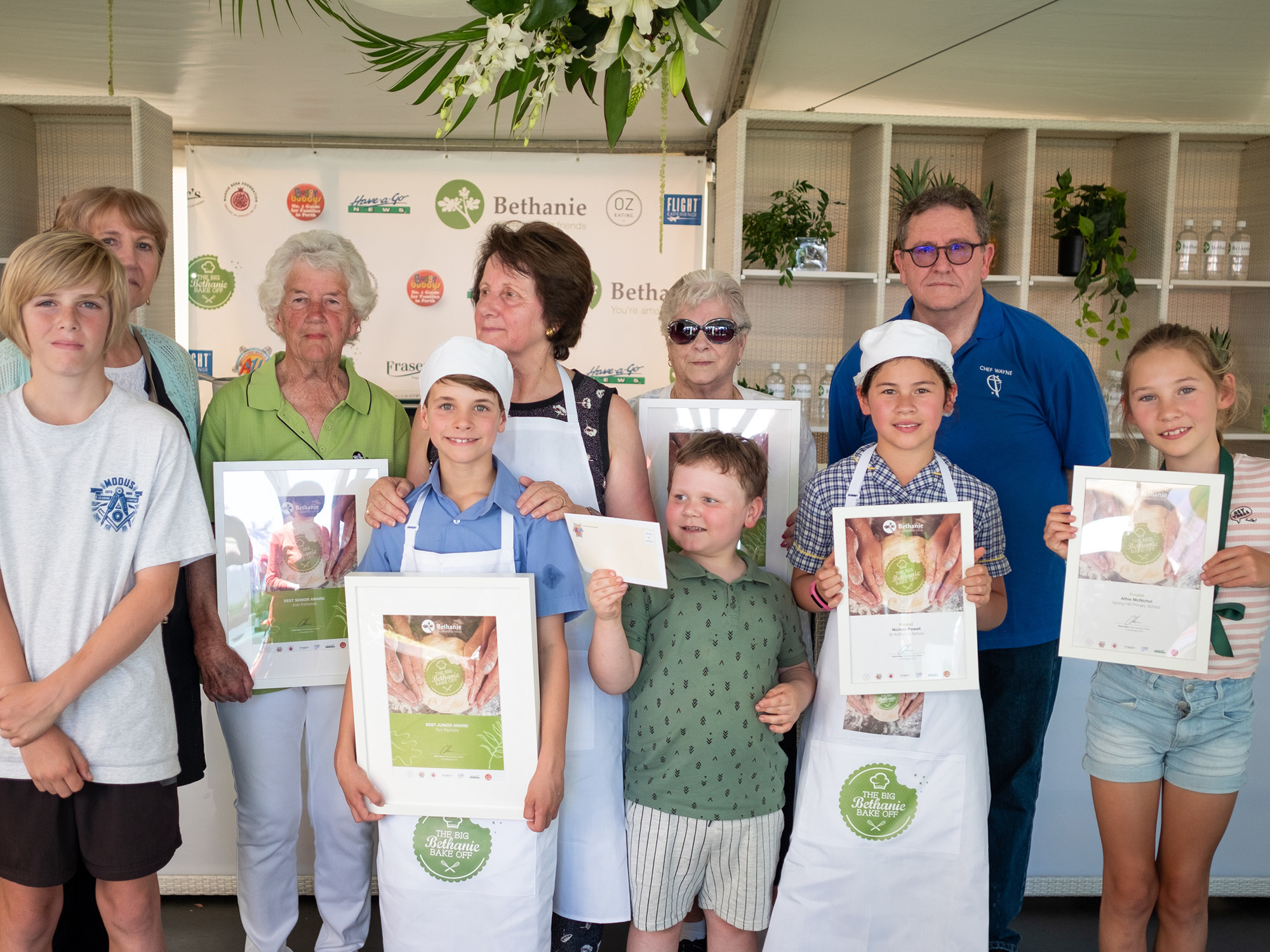 <p>The 2018 winners of the Big Bethanie Bake Off (Source: Bethanie)</p>
