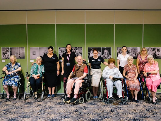 <p>Residents at a Queensland aged care home were part of a photography project and exhibition – ‘Moments in Moonah’ (Source: Churches of Christ) </p>
