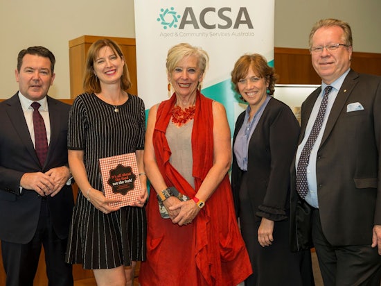 <p>Well-known culinary personality Maggie Beer was the guest speaker at the first Parliamentary Friends of Aged Care meeting (Source: ACSA)</p>
