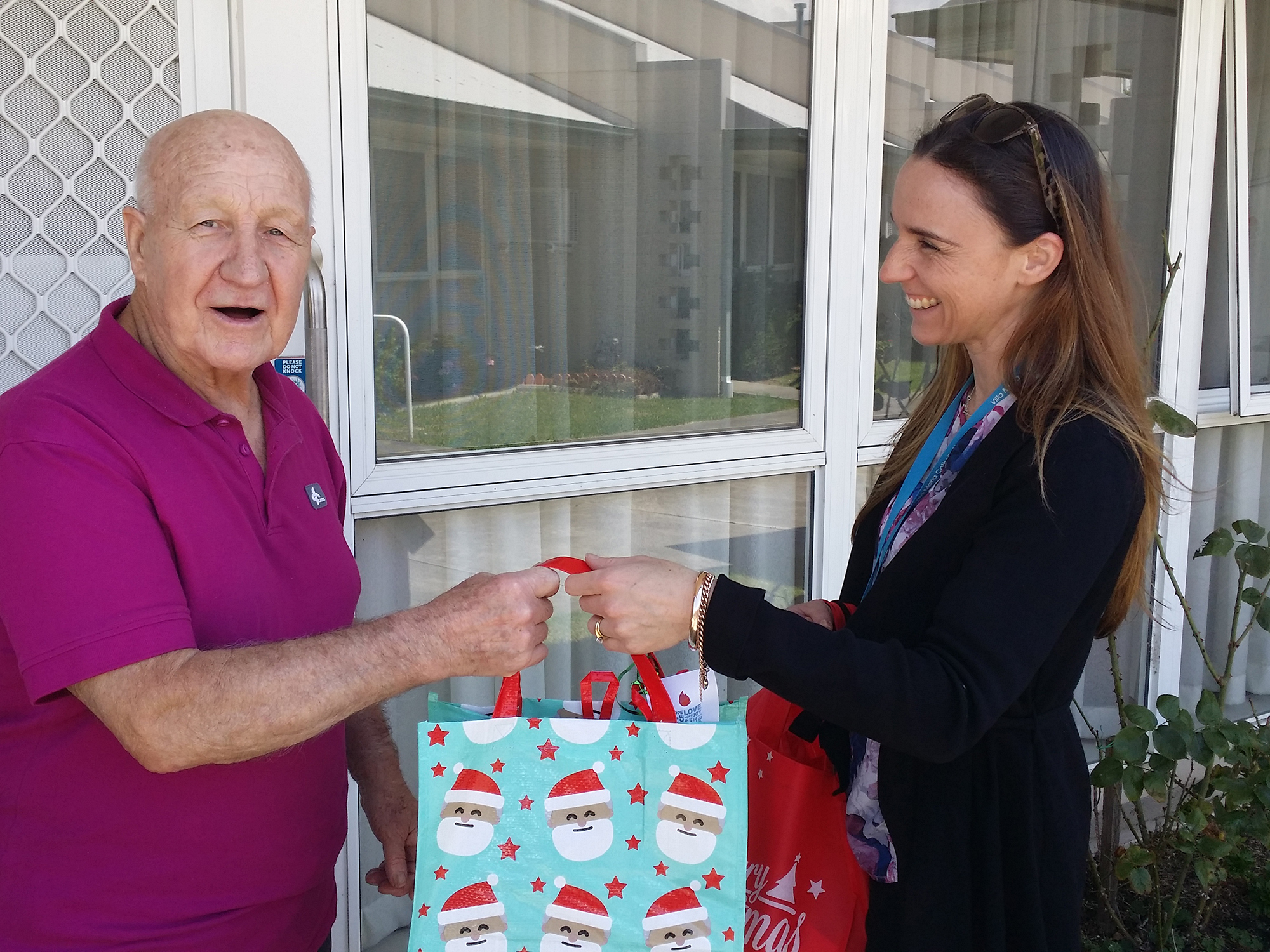 <p>One of the hampers created by Villa Maria Catholic Homes residents as part of the Arts in Action program which has seen the organisation recognised as an awards finalist (Source: VMCH)</p>
