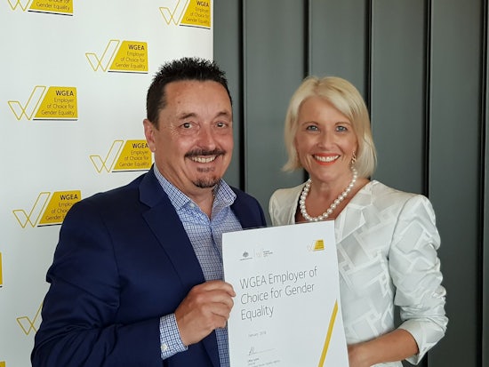 <p>Benetas has been named Employer of Choice for 12 years in a row (Source: Twitter/Andrew Jamieson)</p>