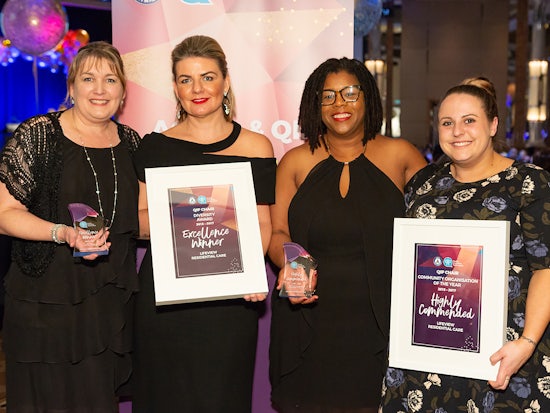 <p>Lifeview were the winners of two awards at the recent AGPAL and QIP Excellence Awards 2018 (Source: Lifeview)</p>
