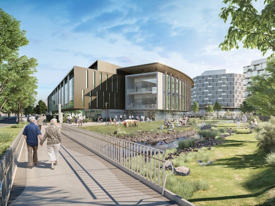 <p>An artists impression of the new development (Source: UOW)</p>
