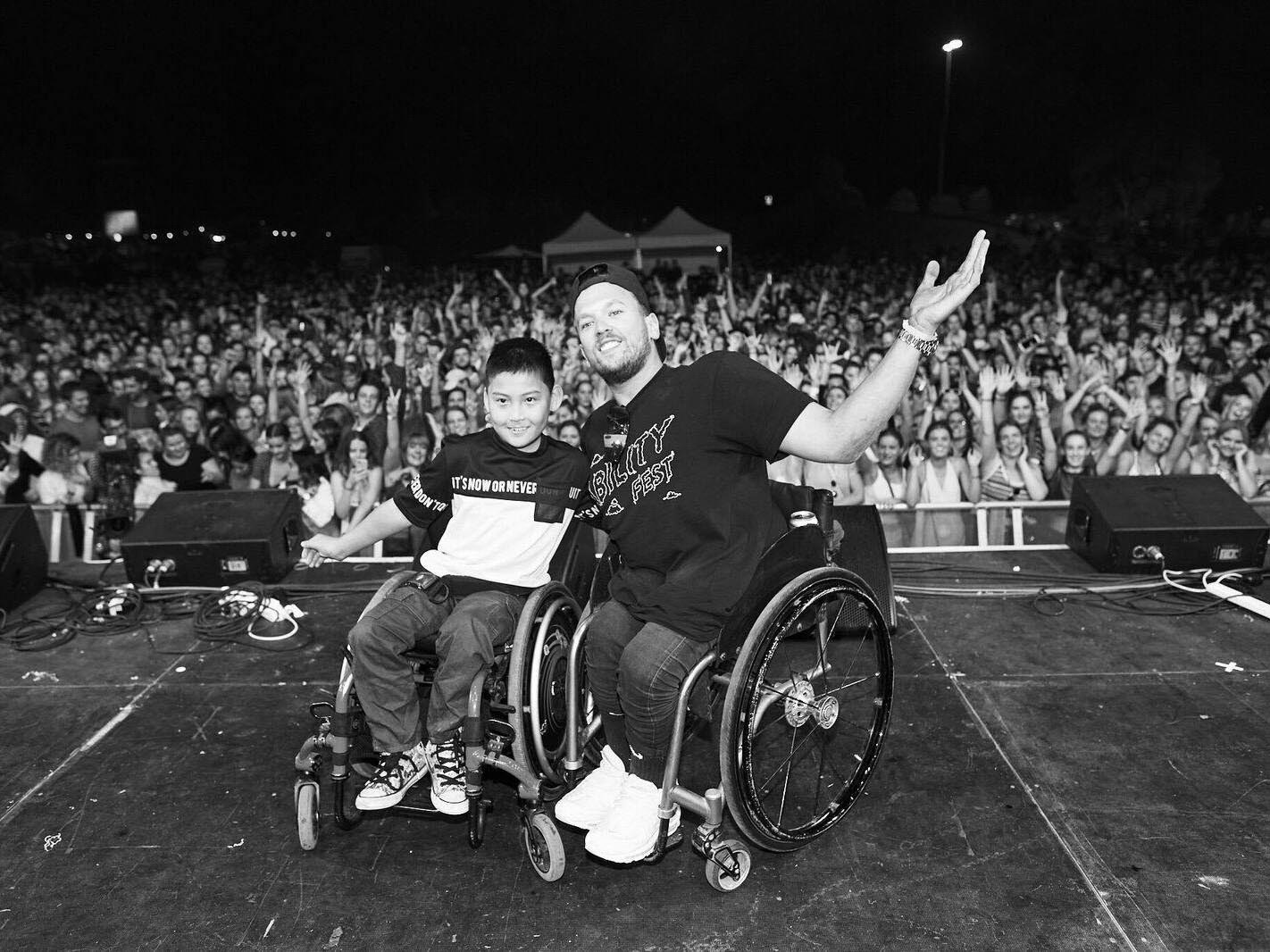 The festival aims to make music a platform to normalise disability by encouraging everyone to come together in celebration of live music [Source: Hireup]
