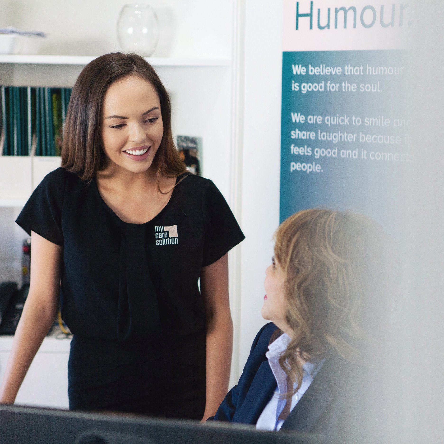 <p>Gabby McBriarty is encouraging younger generations to look at a career in aged care. (Source: My Care Solution)</p>
