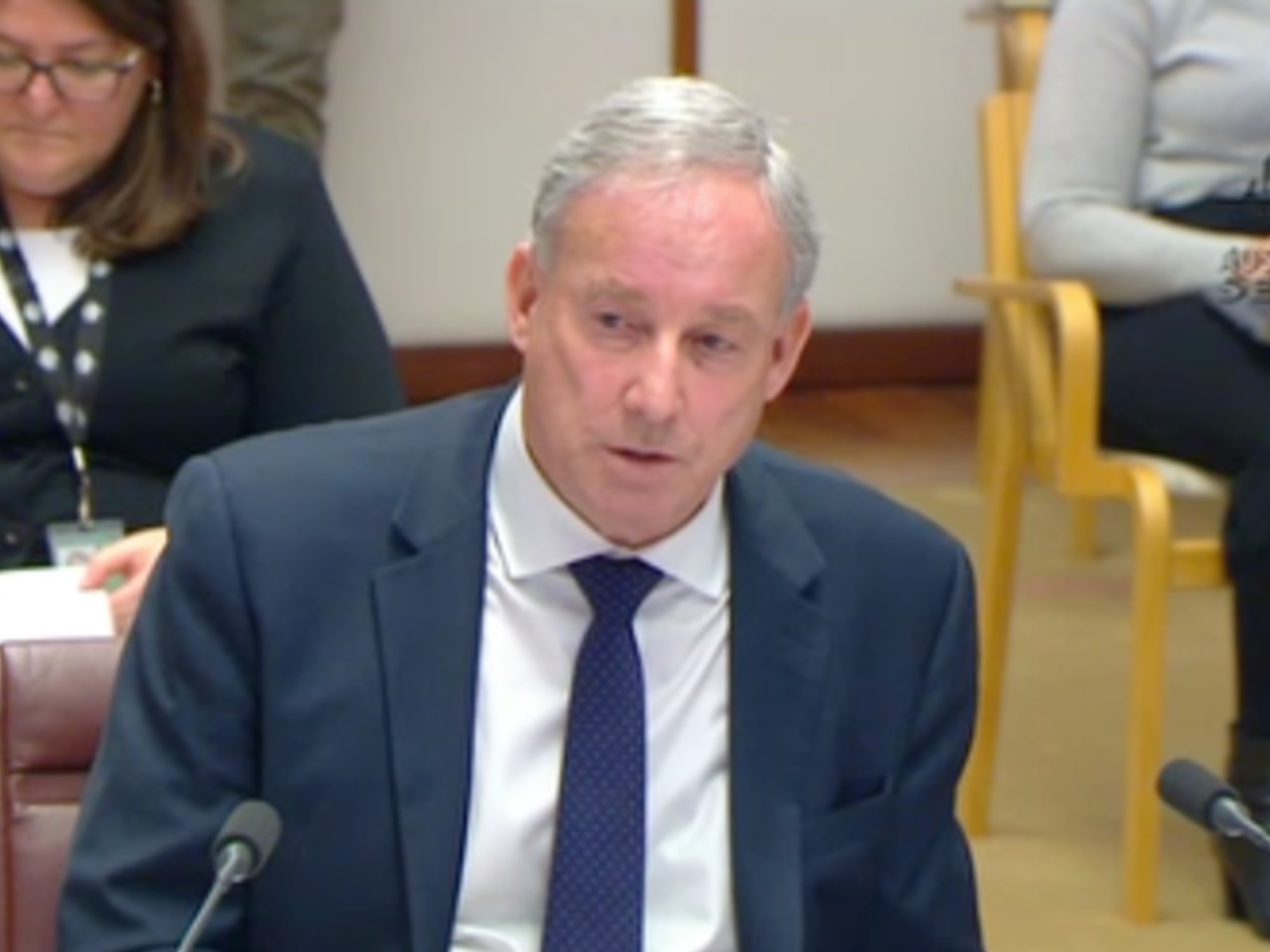<p>Less than 10 percent of aged care workers have been vaccinated over the six month COVID-19 vaccine rollout. [Source: Senate Committee Live]</p>
