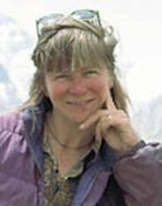 <p>Everest Champion Brigitte Muir</p>
