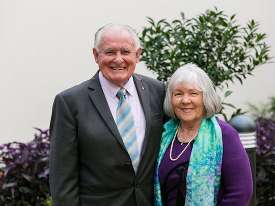 <p>Mr John Kilpatrick and his wife Ellen (Source: Anglican Care)</p>
