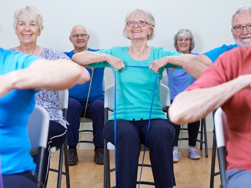 Link to Getting physical is all part of healthy ageing article